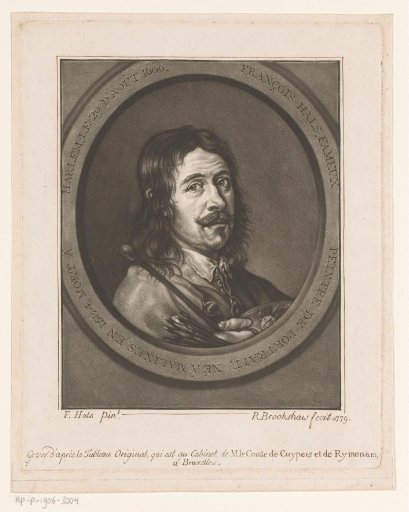 Portrait of Frans Hals