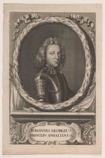 Portrait of a young prince of Anhalt, probably Johann Georg II von Anhalt-Dessau