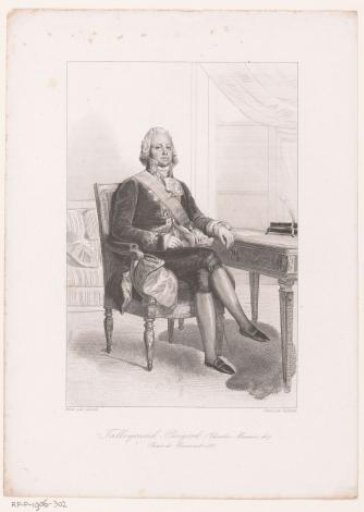 Portrait of Charles Maurice de Talleyrand-Périgord