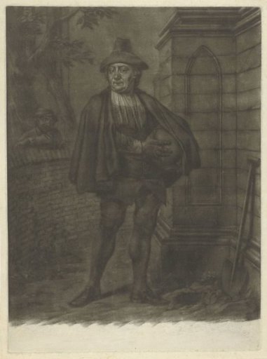 The actor A. Spatzier in the role of Warenar
