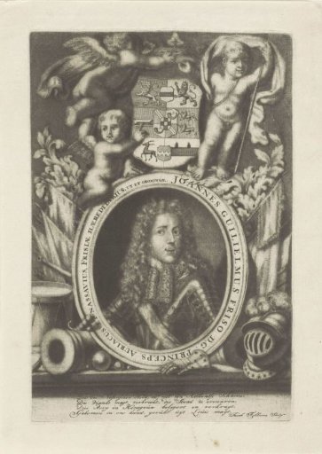 Portrait of Johan Willem Friso, Prince of Orange-Nassau