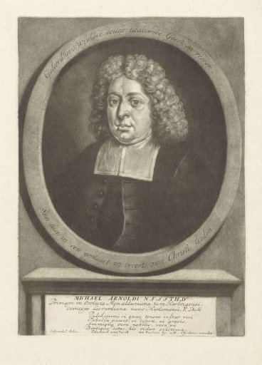 Portrait of the theologian Michael Arnoldi
