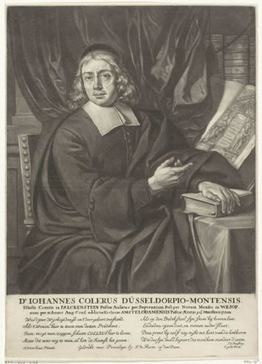 Portrait of Johannes Colerus