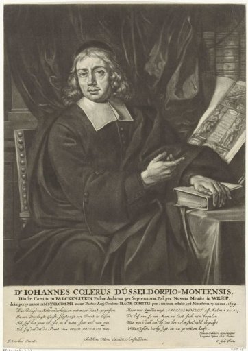 Portrait of Johannes Colerus