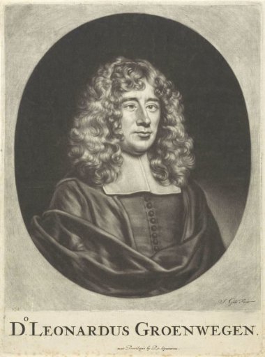 Portrait of Leonardus Groenewegen