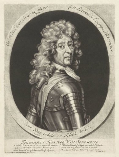 Portrait of Friedrich Arnaud, Duke of Schomberg