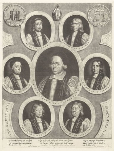 Portraits of Seven Bishops of England, 1688