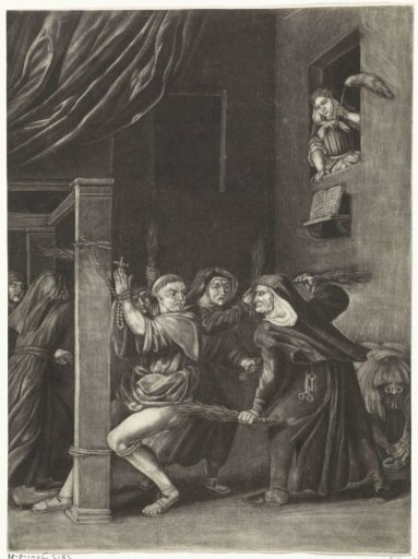 Nuns Beating Brother Cornelis