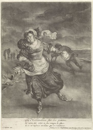 Woman on Skates