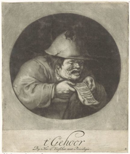 The Hearing: singing peasant