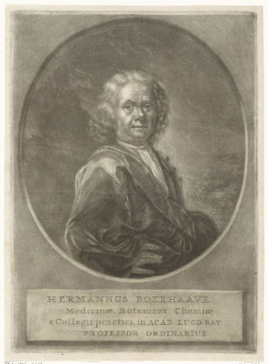 Portrait of Herman Boerhaave
