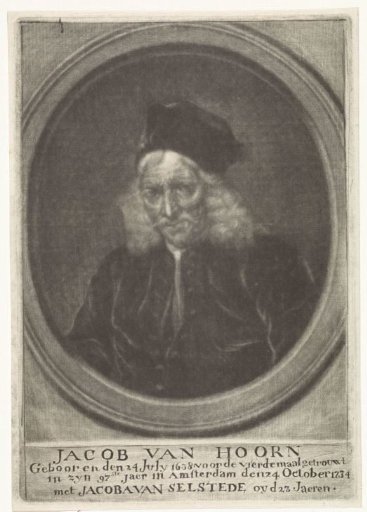 Portrait of Jacob van Hoorn