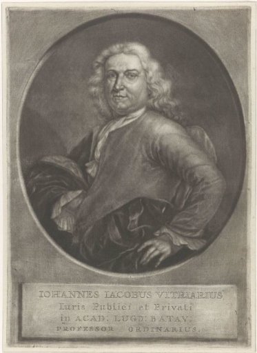 Portrait of Johannes Jacobus Vitriarius