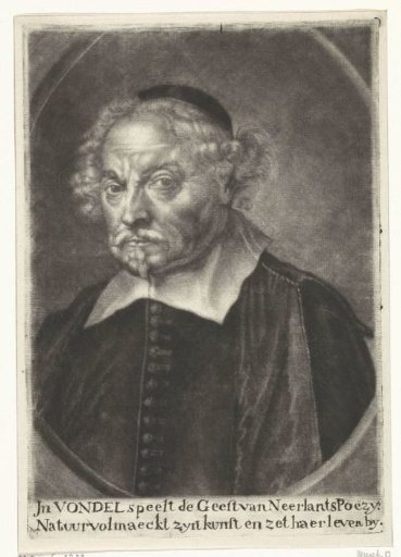 Portrait of Joost van den Vondel