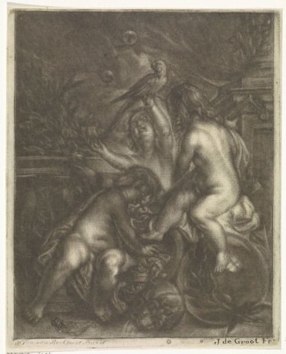 Allegory on transience (Vanitas)