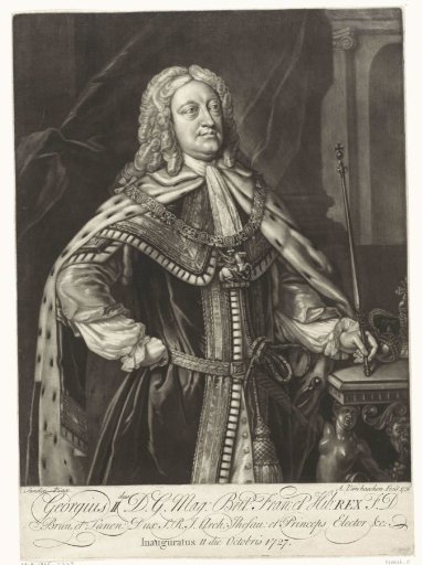 Portrait of George II Augustus of Great Britain