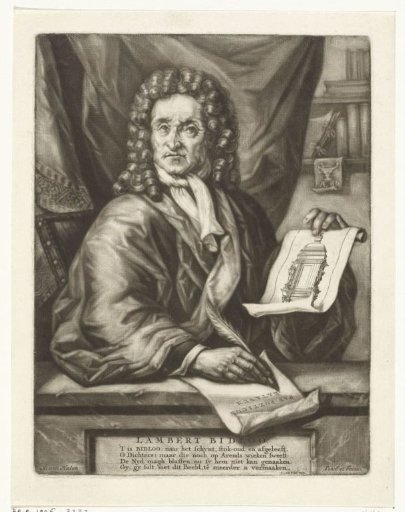 Portrait of Lambert Bidloo