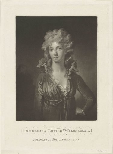 Portrait of Wilhelmina of Prussia
