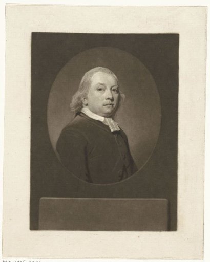 Portrait of the minister Abraham Bowier