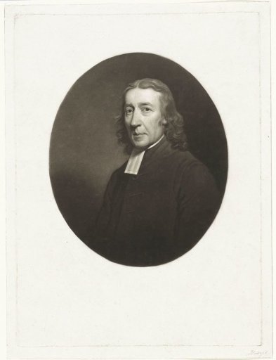 Portrait of the minister Bartout van der Feen