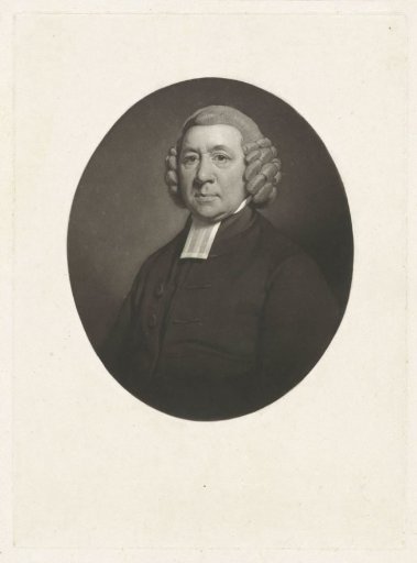 Portrait of the minister Petrus Haack