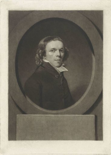 Portrait of the clergyman Johannes Henricus Hacke