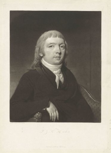 Portrait of Jacob George Jeronimo Hahn