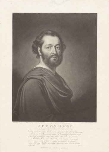 Portrait of Johan Frederik Rudolph van Hooff