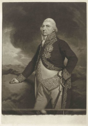 Portrait of Admiral Jan Hendrik van Kinsbergen