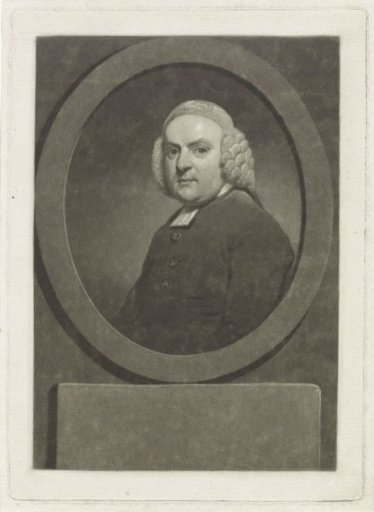 Portrait of the clergyman Wilhelm Leendert Krieger