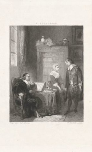 Young man visits the poet Joost van den Vondel