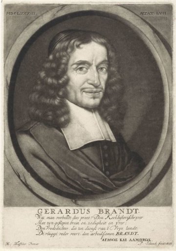 Portret van Geeraert Brandt