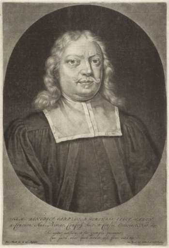 Portrait of the theologian Samuel Benedikt Carpzov