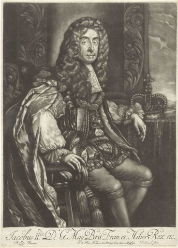 Portrait of James II, King of England