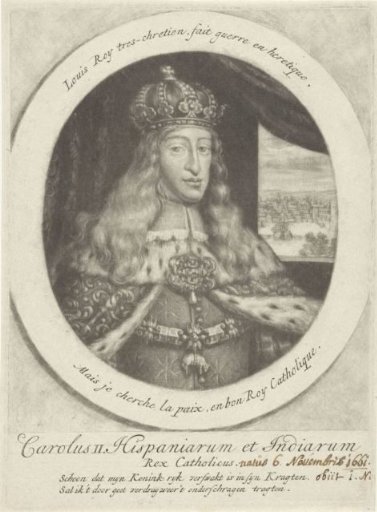 Portrait of Charles II, King of Spain
