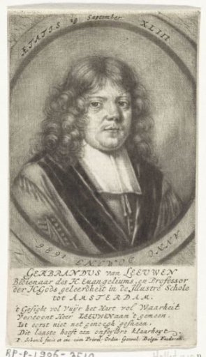 Portrait of Gerbrand van Leeuwen