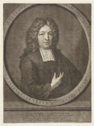 Portrait of the Minister Adriaan van Oostrum