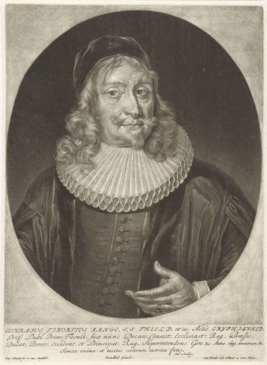 Portrait of the Theologian Konrad Tiburtius Rango