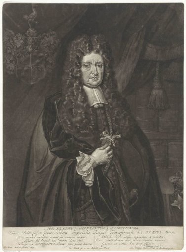 Portrait of Johann Erasmus Seiffert von Klettenberg