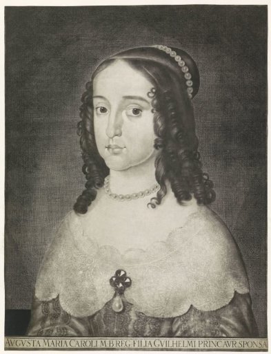 Portrait of Queen Mary Stuart