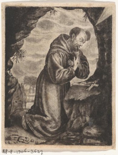 Praying hermit