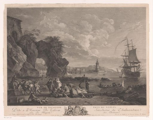 View of the Harbour of Posillipo