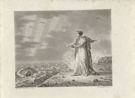 Woman at the coast