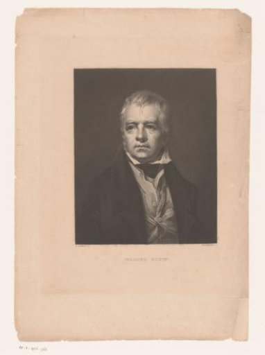 Portrait of Sir Walter Scott