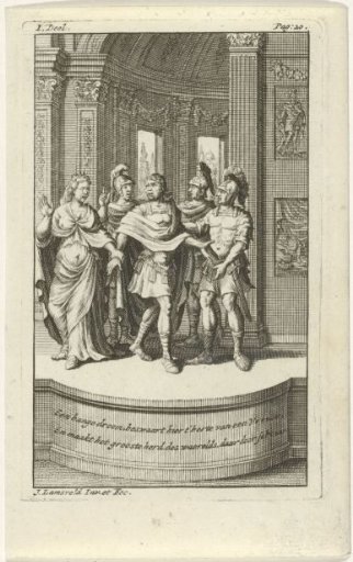 Calpurnia Pisonis Tells Julius Caesar Her Dream