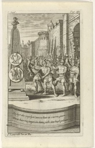 Assassins of Julius Caesar Flee