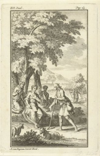 Meeting of Shepherd and Shepherdess