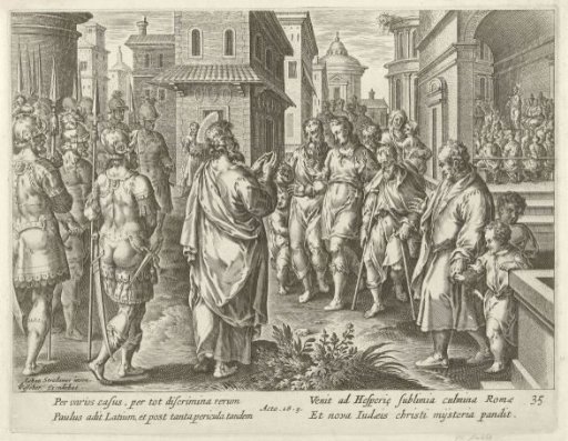 Paul Preaching the Doctrine of Christ in Rome