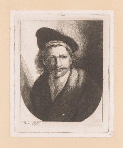 Portrait of Rembrandt Harmensz. van Rijn