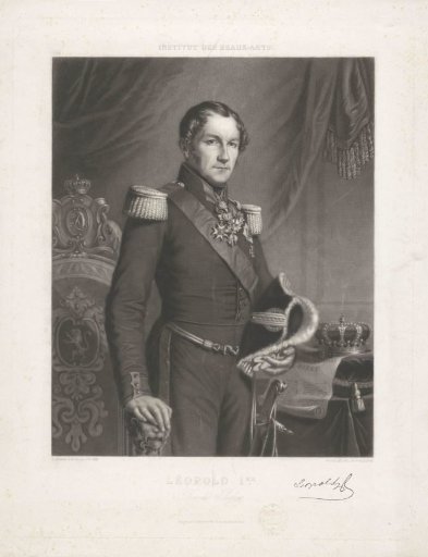 Portrait of Leopold I, King of Belgium